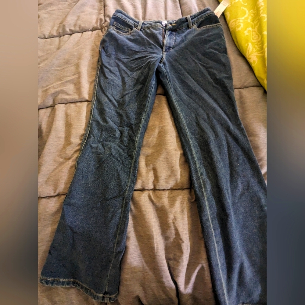 NWT Coldwater Creek Bootcut Blue jeans 12P